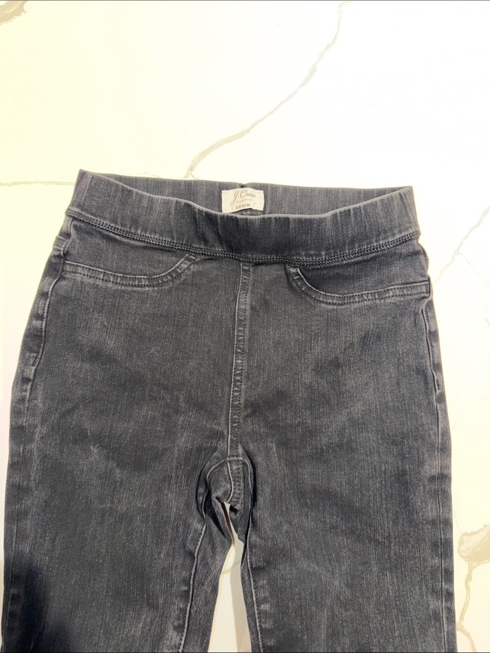J. Crew Women's Black Wash Jeggings
